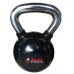 Гиря черная прорезиненная 10kg Smith Сила DB087