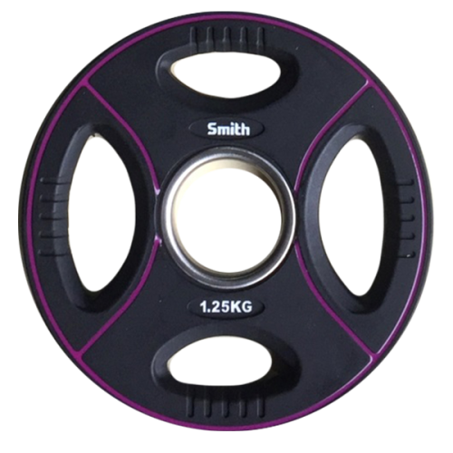 Диск для штанги полиуретановый PUWP12‑1,25 (1,25 кг)