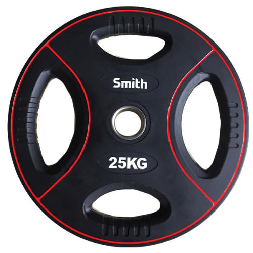 Диск для штанги полиуретановый PUWP12‑25 (25 кг)