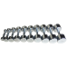 Гантельный ряд хромированный (комплект 10 пар от 1 до 10кг.) Smith Strength DB124 NEW